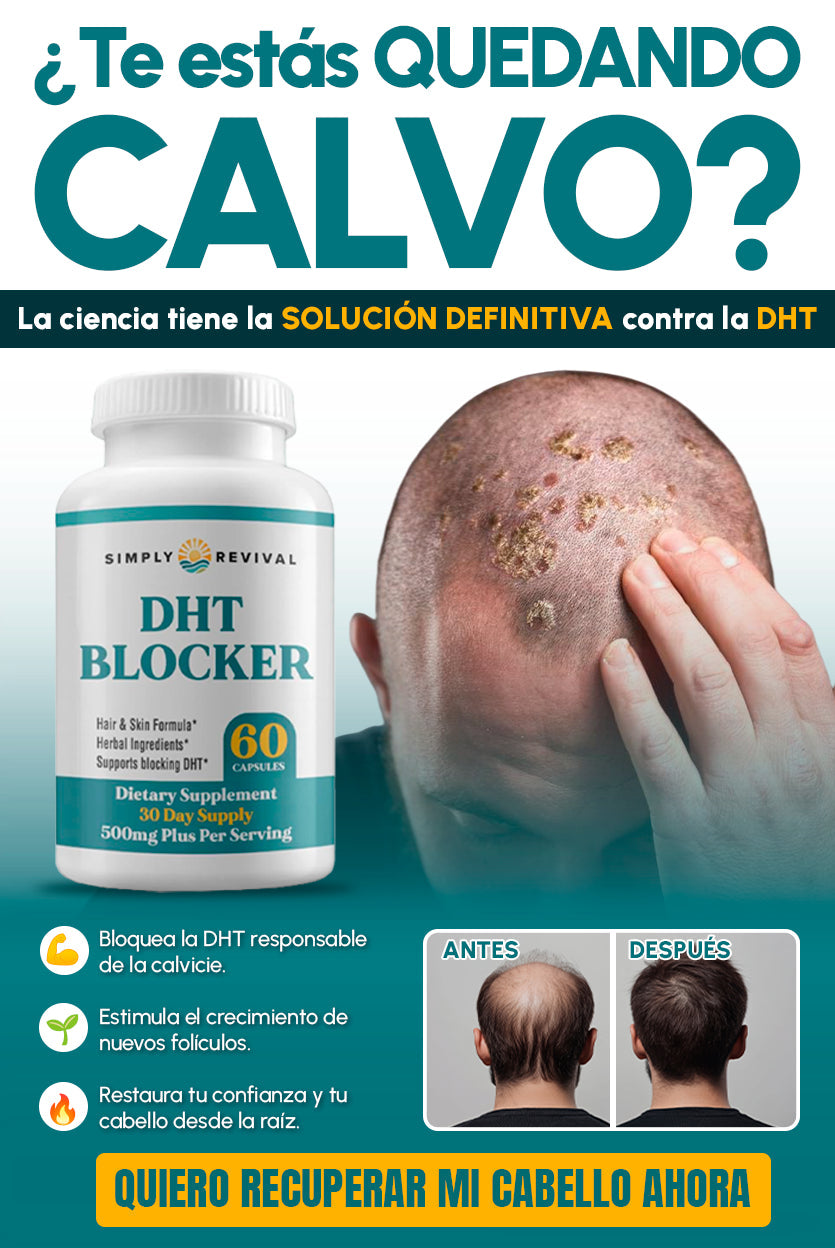 DHT BLOCKER - Inhibidor natural de DHT