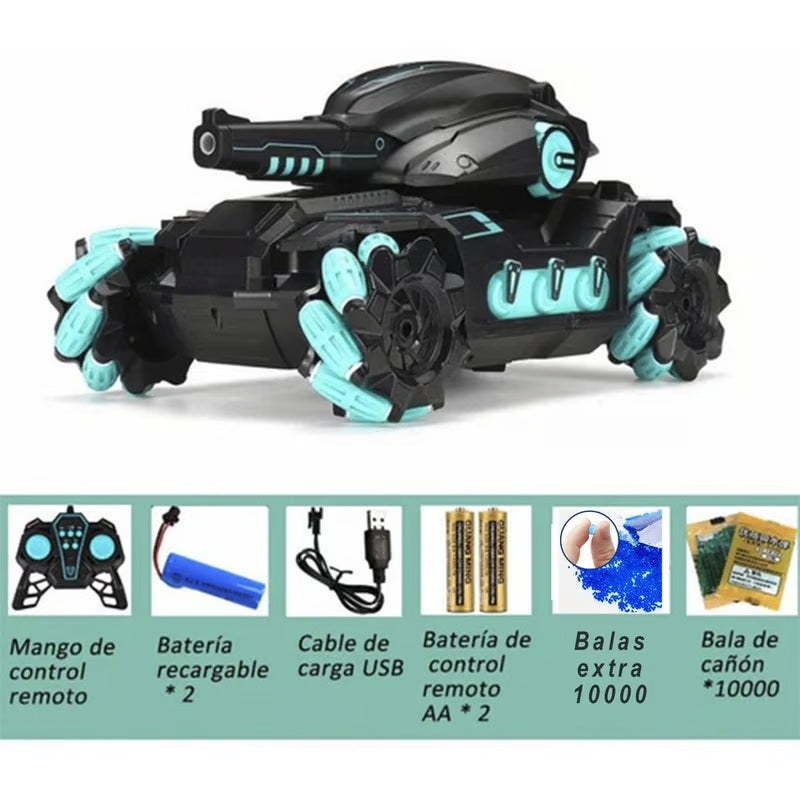 Carro T4nque con lanzador de Hidrogel®