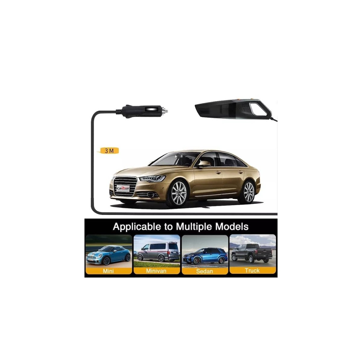 Aspiradora e Inflado 4 en 1 para auto® - Tienda Online Perú 🔥