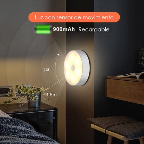 Foco Led recargable con sensor de movimento 💡 (Oferta Pack x 2 focos) - Tienda Online Perú 🔥