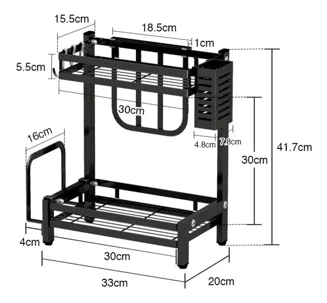 Organizador de cocina y condimentos® - Acero al Carbono - Tienda Online Perú 🔥