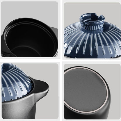 Olla de Cerámica Japonesa Tetzu Zen - Capacidad: 4L