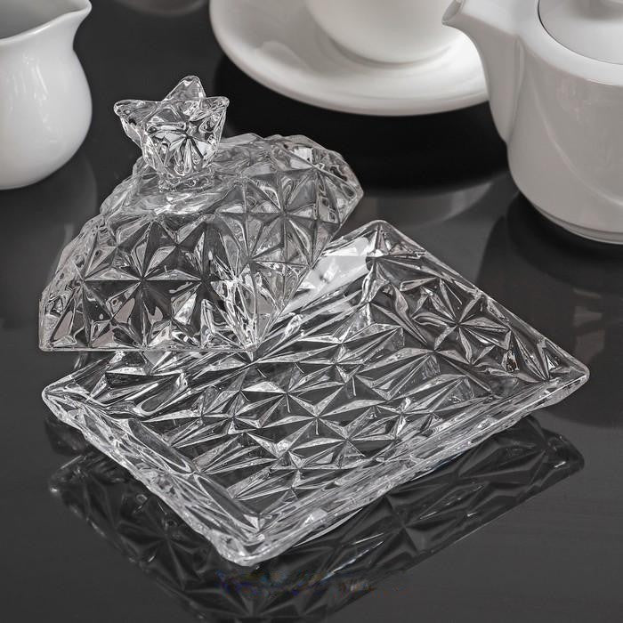 Mantequillera de Cristal Premium