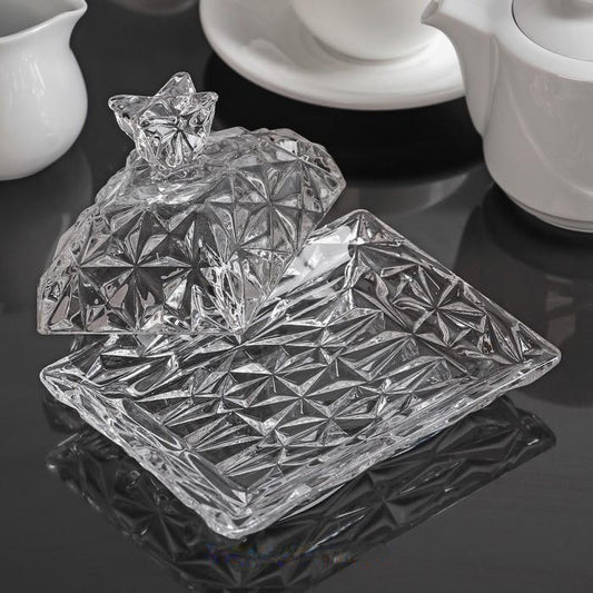 Mantequillera de Cristal Premium