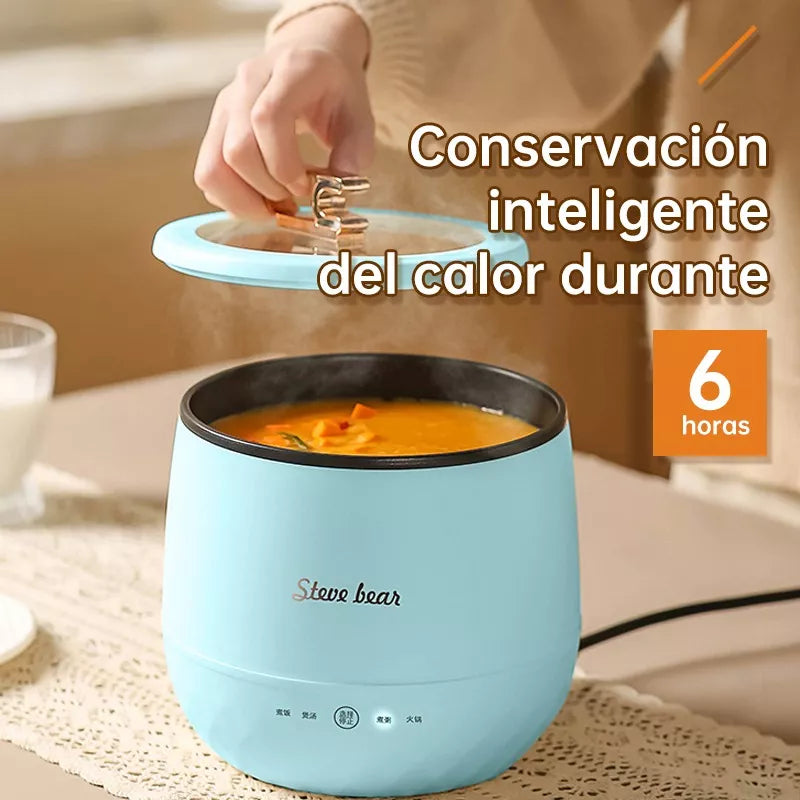 Mini Olla Coreana Multifuncional - 1.5 Litros