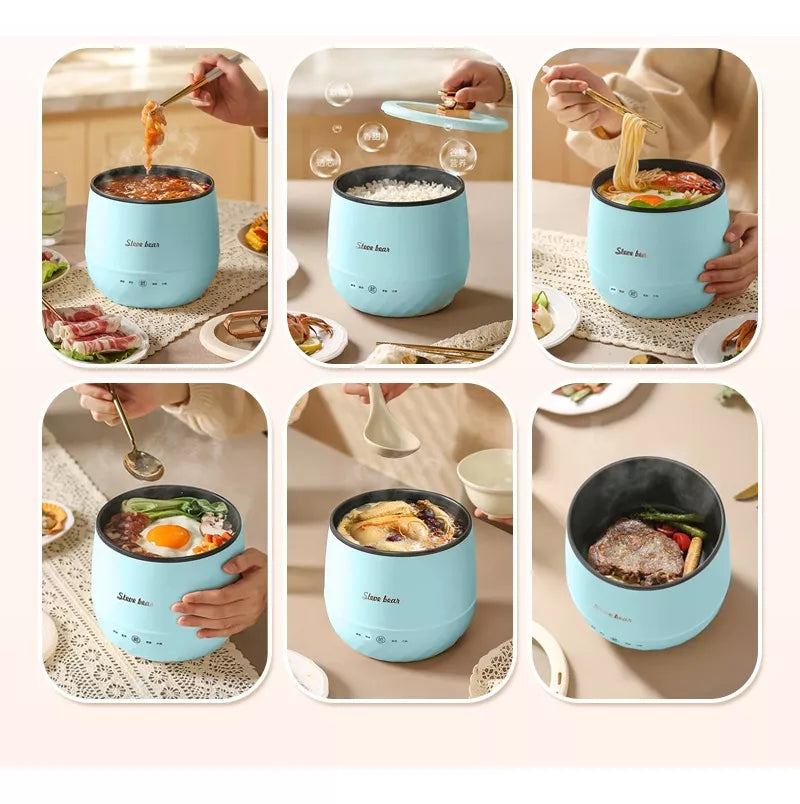 Mini Olla Coreana Multifuncional - 1.5 Litros