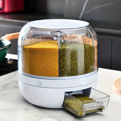 COMBO COCINA PERFECTA: Escurridor de platos/ 85 cm + Organizador giratorio de menestras/6kg