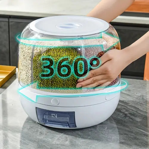 COMBO COCINA PERFECTA: Escurridor de platos/ 85 cm + Organizador giratorio de menestras/6kg