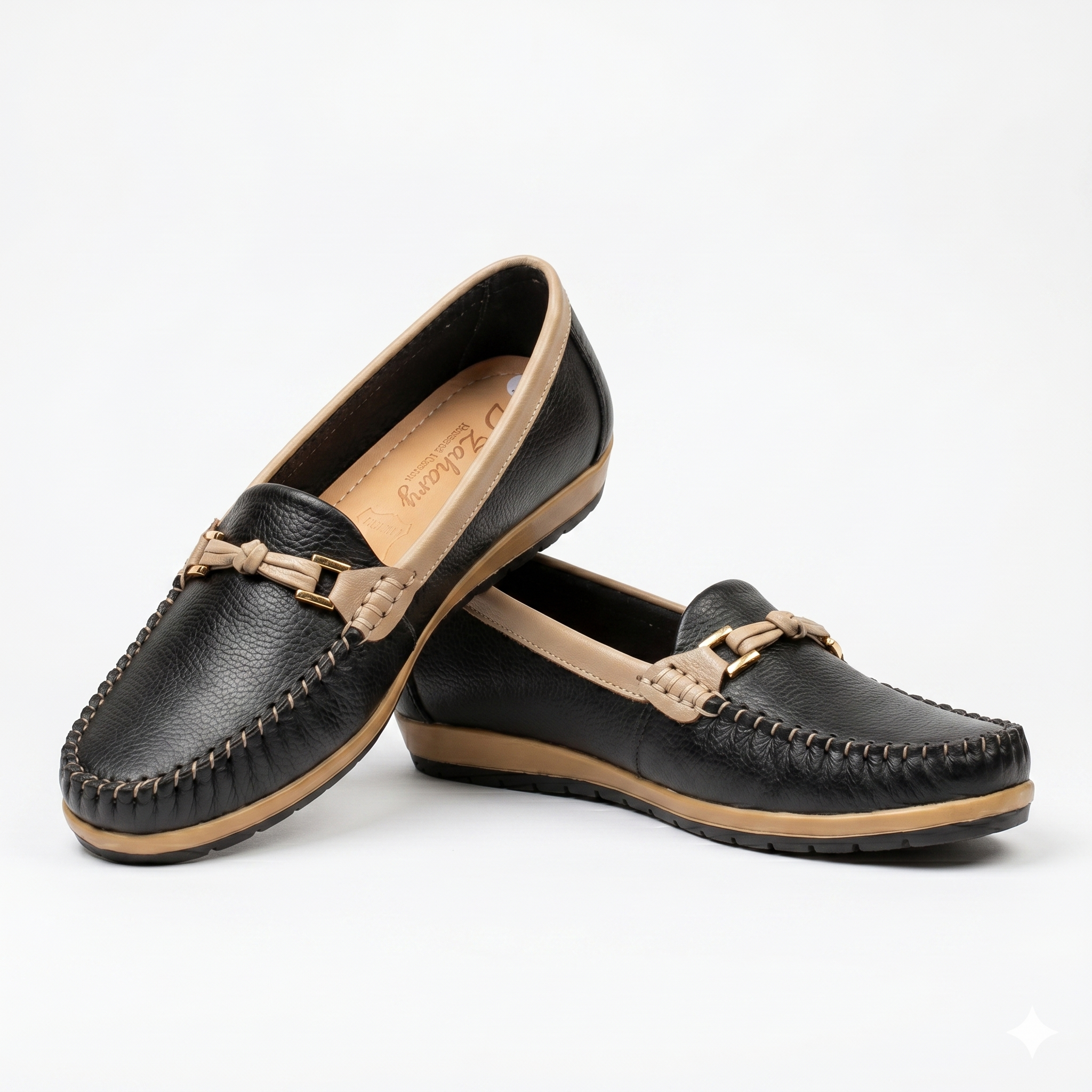 Mocasines Victoria (100% Cuero vacuno + Interior Anti transpirable: Forro de Badana)