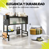 COMBO COCINA PERFECTA: Escurridor de platos/ 85 cm + Organizador giratorio de menestras/6kg