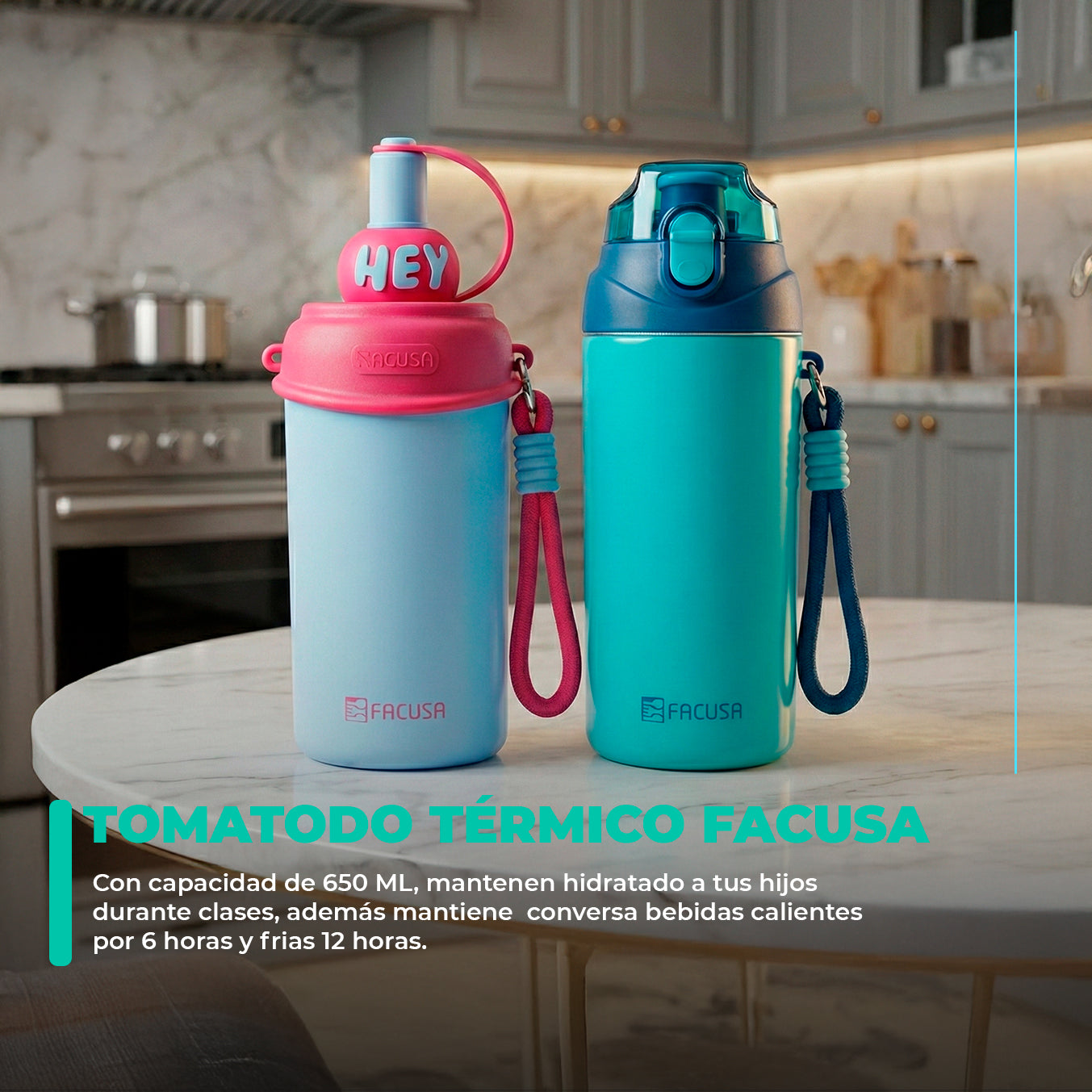 Tomatodo térmico 650 ml FACUSA