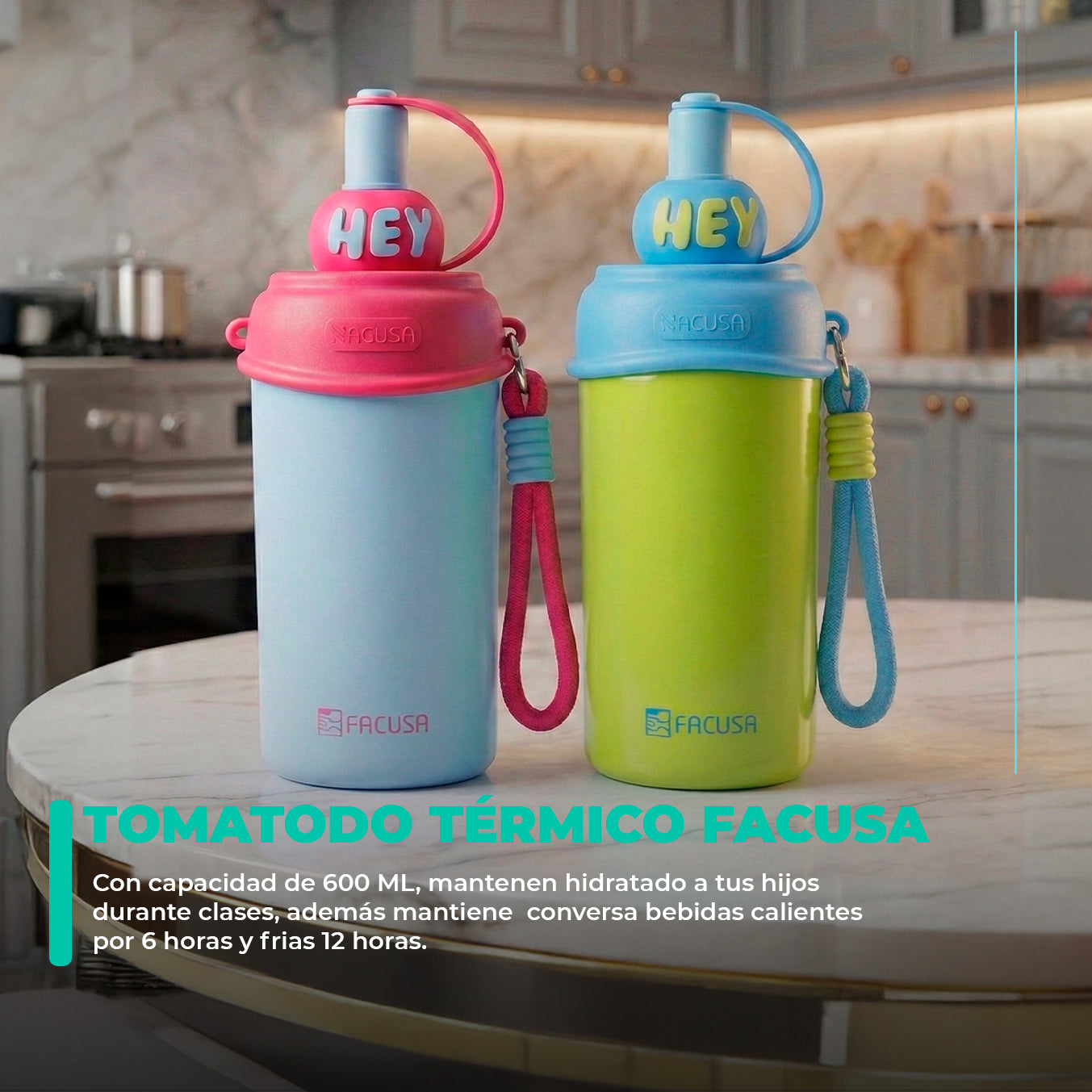 Tomatodo térmico 600 ml FACUSA