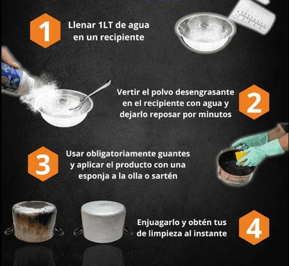 Chano Pro 500 gr - Poderoso desengrasante (Duración 60 días) - Tienda Online Perú 🔥 