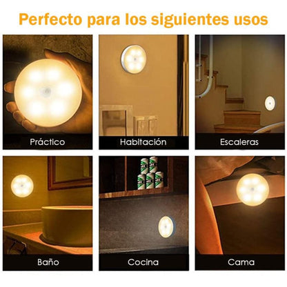 Foco Led recargable con sensor de movimento 💡 (Oferta Pack x 2 focos) - Tienda Online Perú 🔥 