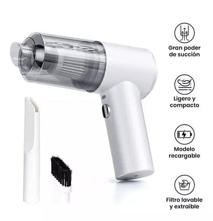 Mini aspiradora inalámbrica y recargable® - Tienda Online Perú 🔥 