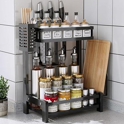 Organizador de cocina y condimentos® - Acero al Carbono - Tienda Online Perú 🔥 
