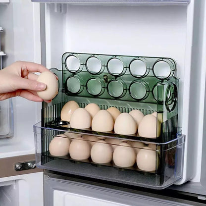 Porta huevos de acrílico de 3 niveles - Tienda Online Perú 🔥 