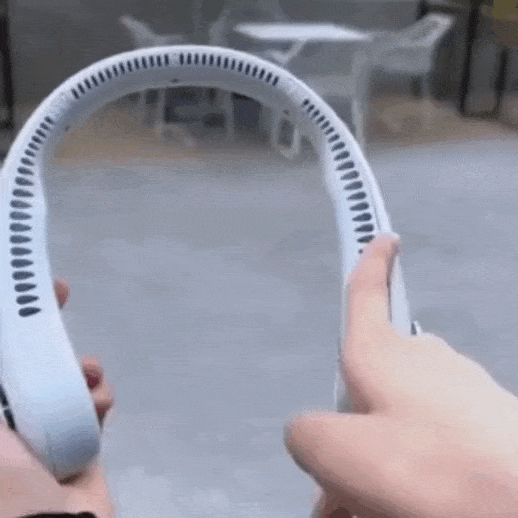 Ventilador de cuello recargable – Tienda Online CS 🔥